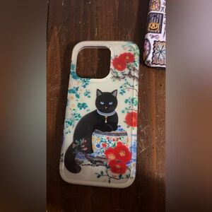 Cider vintage Cat Design iPhone 15 pro Case